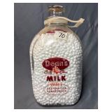 Dean's Country Charm glass milk jug