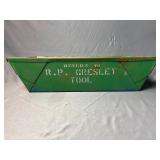 R. P. Gresley green metal toolbox