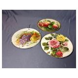 Decorative trays or plates 9.5'
