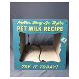 Vintage Mary Lee Taylor Pet Milk recipe box
