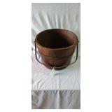Vintage Wooden Bucket - Vermont 12.5'x9.5'