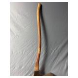 Vintage Belknap Blue Grads adze, wood & iron