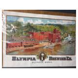 Lithograph print Olympia Brewing Company