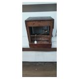 Antique Wooden Bird Cage 13'x16.6'x12.75'