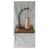 Antique cast iron generalstore string spool holder
