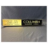 Universal Jewelers authorized agency sign