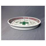 Continental Can Company metal bar serving tray