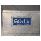 Vintage Cabell's Finer Dairy Foods cooler