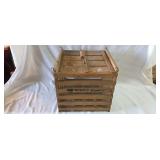 Vintage Wooden 'Humpty Dumpty' Egg Crate