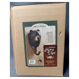 Wild Wings animal Hans Ups bear wall hook