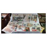 Vintage beverage advertisement pieces