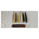 Six - Vintage Straight Edge Razors - DepFi