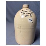 Antique Wm. Radam's 'Microbe Killer' stoneware jug