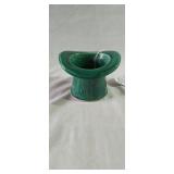 Vintage Shawnee pottery top hat3' tall