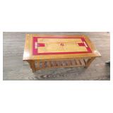 Indiana University basketball court coffee table