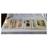 Assorted vintage advertising pieces