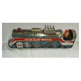 Vintage 1960's Silver Mountain tin train