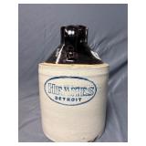 Heames Detroit stoneware jug 10'
