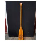 Sarett Nature wooden canoe paddle