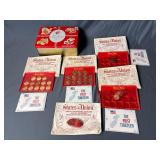 5 - The 13 original states solid bronze coin set