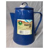 Ozark Trail Glazed enamel 12-cup coffee pot