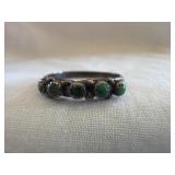 Sterling Turquoise Ring ï¿½ Size 5
