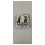 Vintage advertising match box 2.5' x 2.5' x .5'