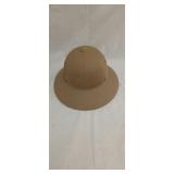 khaki pressed fiber pith helmet