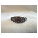 Sterling Indian Chief Hallmark ï¿½ Size 3