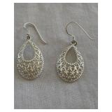 Pair of Pierced Earrings WT. 3.7 Grams