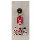 4 - Christmas blo-molds assortment