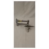 Chrome-plated dual trumpet air horns