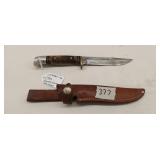 Western fixed blade knife with original sheath