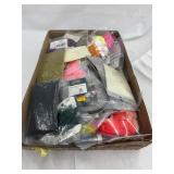 Box lot of assorted materials for fly tying