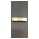 One Roll (50 Coins) 90% Silver Dimes