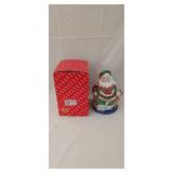 Fitz and Floyd biscuit jar 9.5' tall