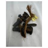 Vintage brass priming cup or petcock valve,