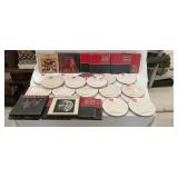 Large assortment of reel to reel audio tapes of