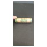 One Roll (50 Coins) 90% Silver Dimes