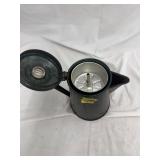 GSI Outdoors 8-Cup Enamelware Coffee Percolator