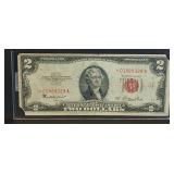 1953 $2 Red Seal Star Note (Superstition Bill)