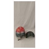 Vintage Racing helmet with clear and tinted visors