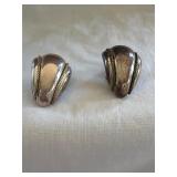 925 Thailand Sterling Silver Clip Earrings