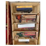 Vintage handmade delivery truck&trailer miniatures