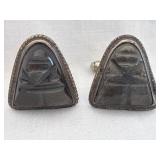 Pair of Vintage Mexico Sterling Silver Cufflinks