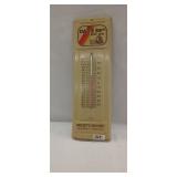 Vintage advertising thermometer  muesey's grocery