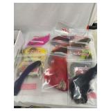 Box lot of assorted fur fly tying