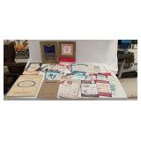 Large assortment of black shield watchman catalogs