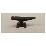 Miniature cast iron anvil 3.75' x 1.5'