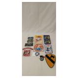 Assorted jacket patches